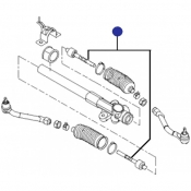 Inner Steering Tie Rod End Hyundai ix35 ZU, ZT D4-HA 2.0 CRDi 16v DOHC 2WD 2010 