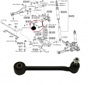 Rear Bottom Track Control Arm Toyota Auris  2ZR-FXE 1.8 Hybrid 2012 > 