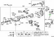 Rear Left Diffirential Bush Lexus IS300H  2ARFSE 2.5i 16V 2013-2019 