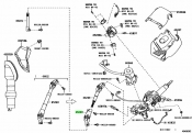 Steering Intermediate Column Yoke Uj Joint Assembly Toyota Noah / Voxy ZRR70/75 3ZR-FAE 2.0i 2007-2013 