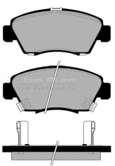 Brake Pad Set - Front Honda Civic  D16W7 SOHC 1.6i H. BACK 5DR 2001-2006 