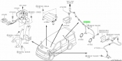 Rear Abs Anti Speed Sensor Fits Right -  Left