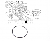 Transmission Cover Cartridge Filter Seal