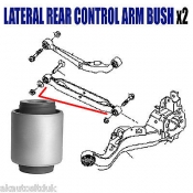 Rear Lateral Track Control Arm Bushing Nissan X Trail  M9R/110 2.0 dCi 150 SUV 4WD 6 SPEED / AUTO 2007  