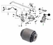 Arm Bushing For Rear Rod